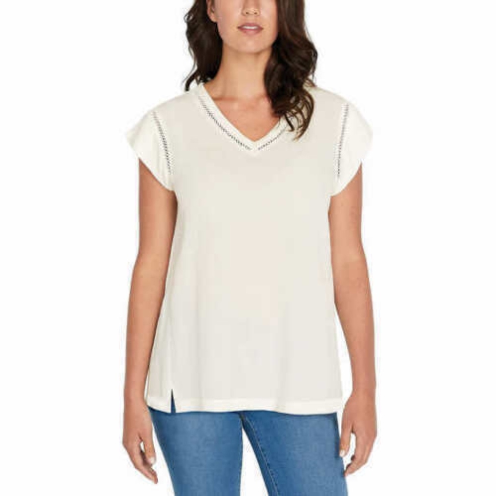 Buffalo Ladies' lightweight V-Neck Top